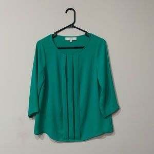 Loft green blouse